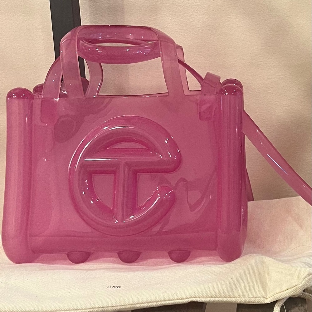 Jelly Pink Telfar Purse